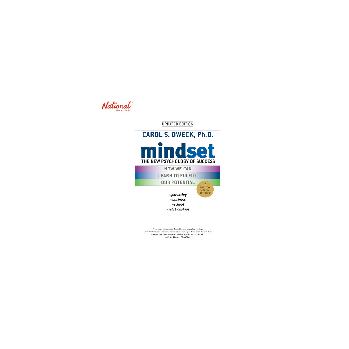 MINDSET: THE NEW PSYCHOLOGY OF SUCCESS: HOW WE CAN LEARN TO FULFILL OUR POTENTIAL TRADEPAPER