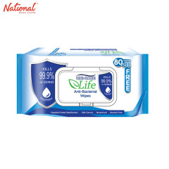 UNI-CARE ANTI BACTERIAL WIPES  80s+10