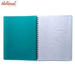 EVO Clearbook Refillable A4 20Sheets 23Holes Solid Color Green