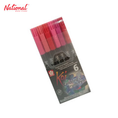 Sakura Koi Coloring Brus Pen 6S XBR-6RPK