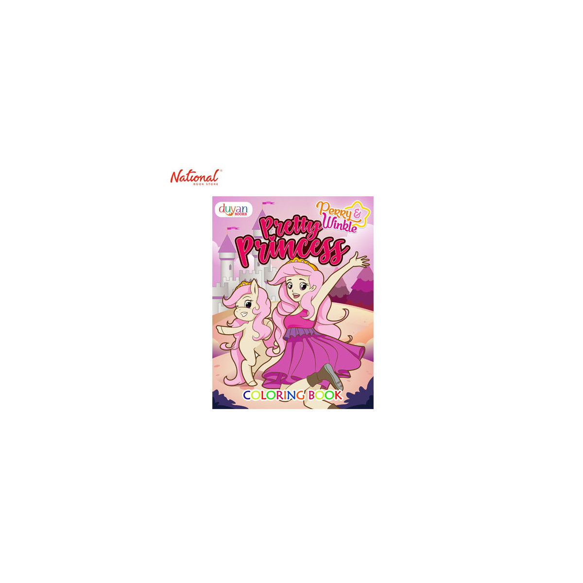 PERRY AND WINKLE: PRETTY PRINCESS COLORING BOOK TRADE PAPERBACK