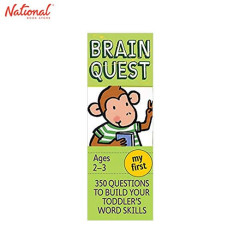 BRAIN QUEST MY FIRST BRAIN QUEST, REVISED 4TH EDITION:...