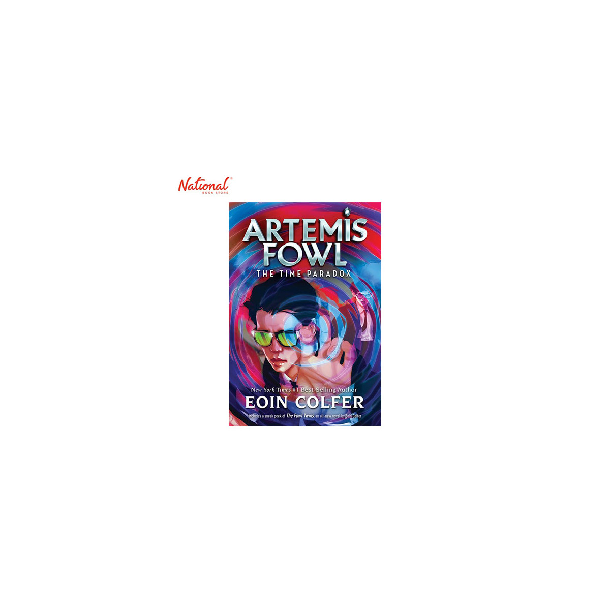 ARTEMIS FOWL THE TIME PARADOX NEW COVER AND SNEAK PEEK TRADE PAPERBACK