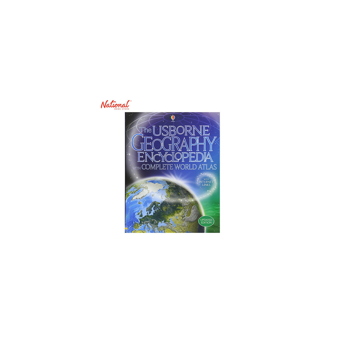 USBORNE GEOGRAPHY ENCYCLOPEDIA WITH COMPLETE WORLD ATLAS