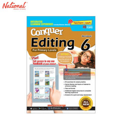 CONQUER EDITING FOR PRIMARY LEVELS WORKBOOK 6   NUADU TRADE PAPERBACK