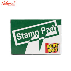 BEST BUY STAMP PAD GREEN 4X2.75IN