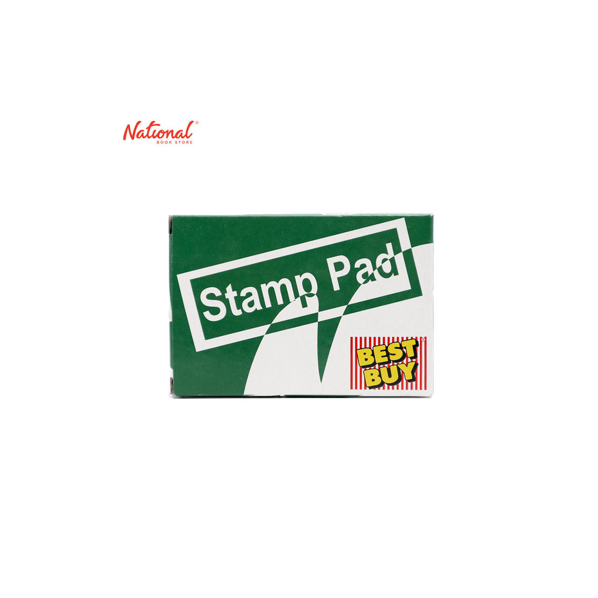 BEST BUY STAMP PAD GREEN 4X2.75IN
