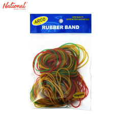 ARCO RUBBERBAND ROUND  75GMS ASSORTED COLOR
