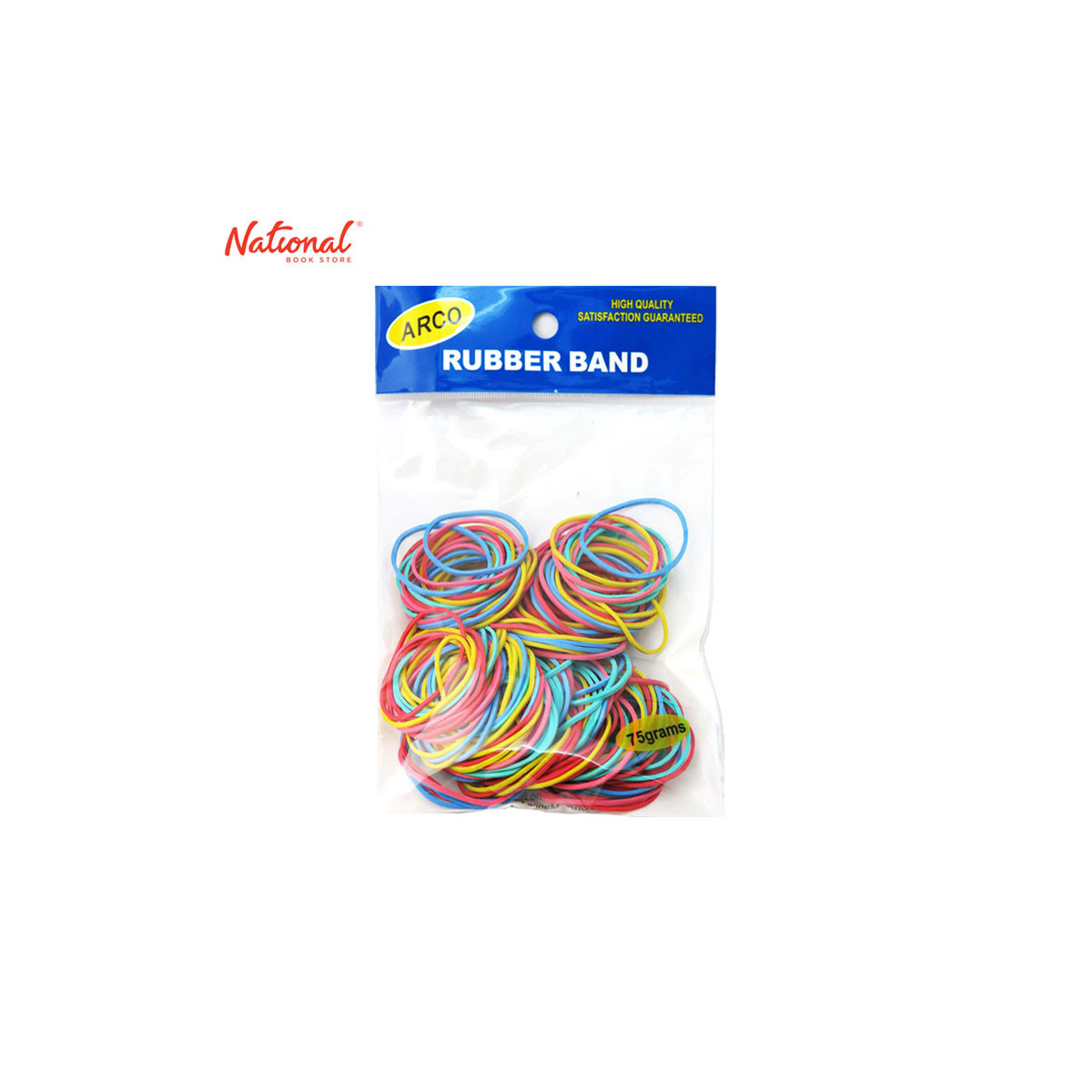 ARCO RUBBERBAND ROUND C8785PS  75GMS PASTEL
