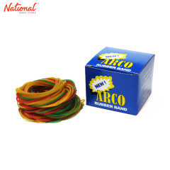 ARCO RUBBERBAND ROUND  50GMS ASSORTED COLOR