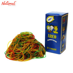 ARCO RUBBERBAND ROUND  350GMS ASSORTED COLOR