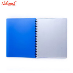 EVO CLEARBOOK REFILLABLE A4 20SHEETS 23HOLES SOLID COLOR BLUE