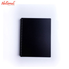 EVO CLEARBOOK REFILLABLE A4 20SHEETS 23HOLES SOLID COLOR BLACK