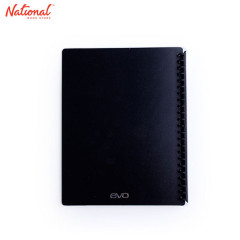 EVO CLEARBOOK REFILLABLE A4 20SHEETS 23HOLES SOLID COLOR BLACK