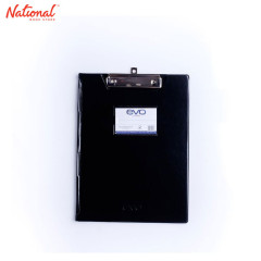 EVO CLIPBOARD A4 WITH COVER CLASSIC BLACK