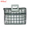 NABEL PLASTIC ENVELOPE EXPANDING WITH HANDLE XEH720A LONG 3IN GRID LINES TRANSPARETNT, GRAY