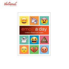 EMOJI A DAY: A DAILY MOOD FLIP CHART HARDCOVER