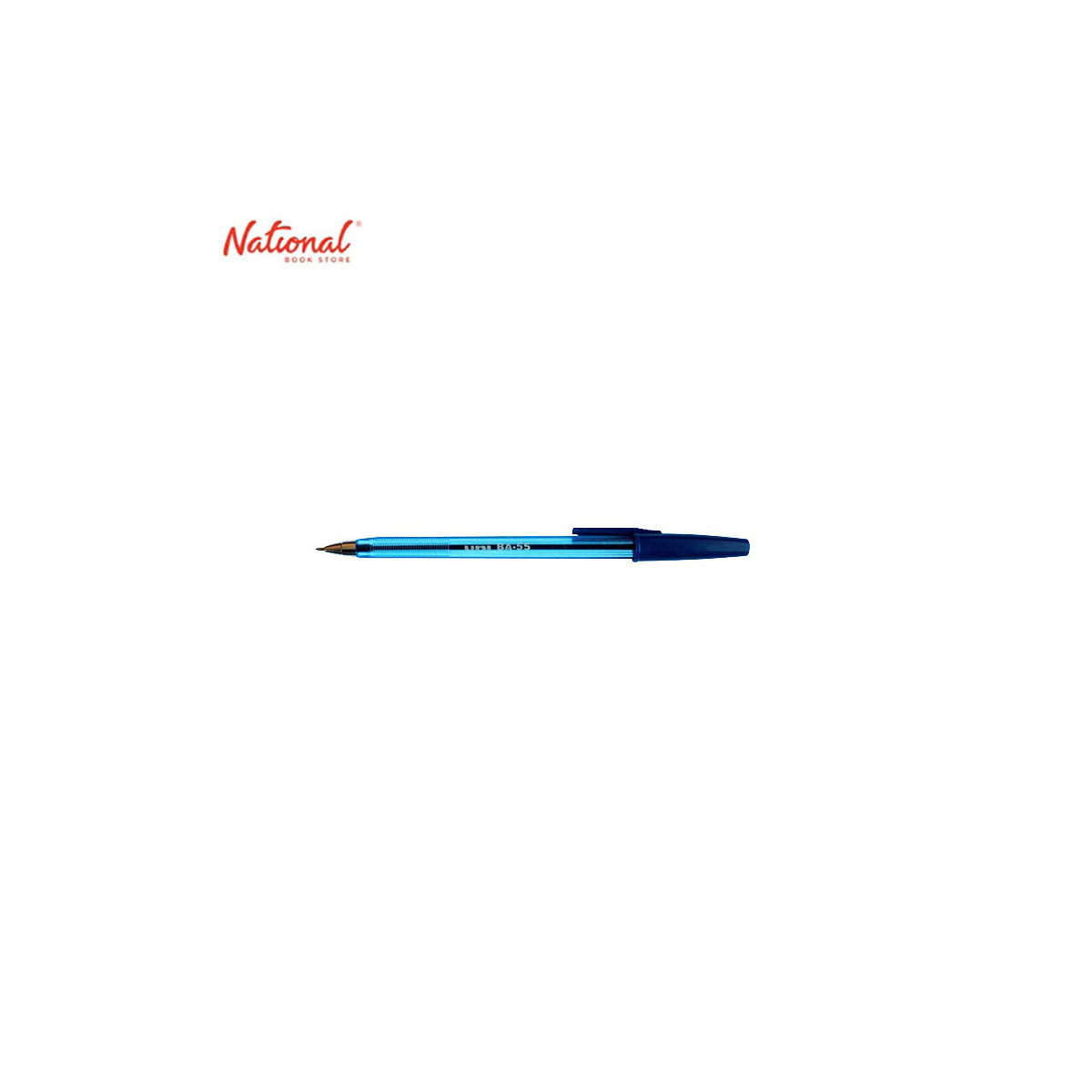 Uni Ballpoint Pen Stick - 0.8Mm (Blue)