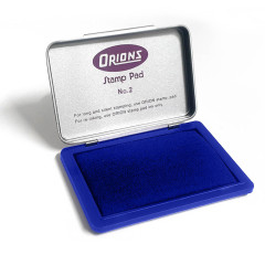 ORIONS STAMP PAD NO 2, BLUE