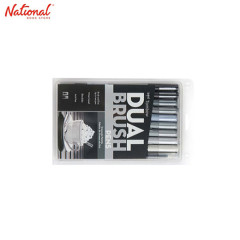 TOMBOW BRUSH MARKER ABT-10C GR 10 COLORS GRAYSCALE DUAL TIP
