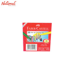 FABER CASTELL COLORING PENS CLASSIC 12155110 10 COLORS SKETCH