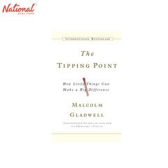 THE TIPPING POINT: HOW LITTLE THINGS CAN MAKE A BIG DIFFERENCE TRADE PAPERBACK