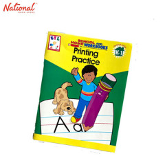 SCHOOL AND HOME WORKBOOKS - PRINTING PRACTICE TRADE PAPERBACK