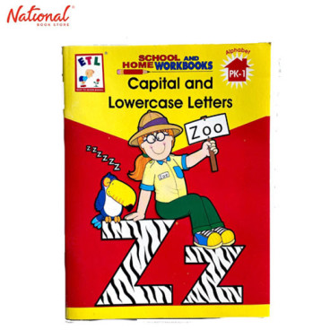 SCHOOL AND HOME WORKBOOKS - CAPITAL AND LOWERCASE LETTERS TRADE PAPERBACK