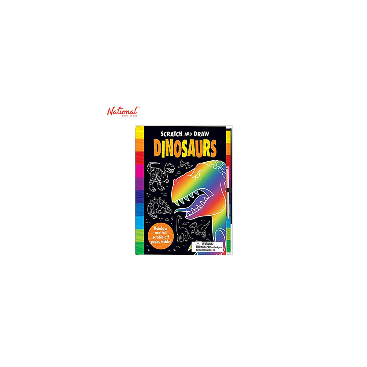 SCRATCH AND DRAW DINOSAURS CK HARDCOVER