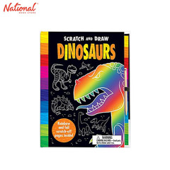 SCRATCH AND DRAW DINOSAURS CK HARDCOVER