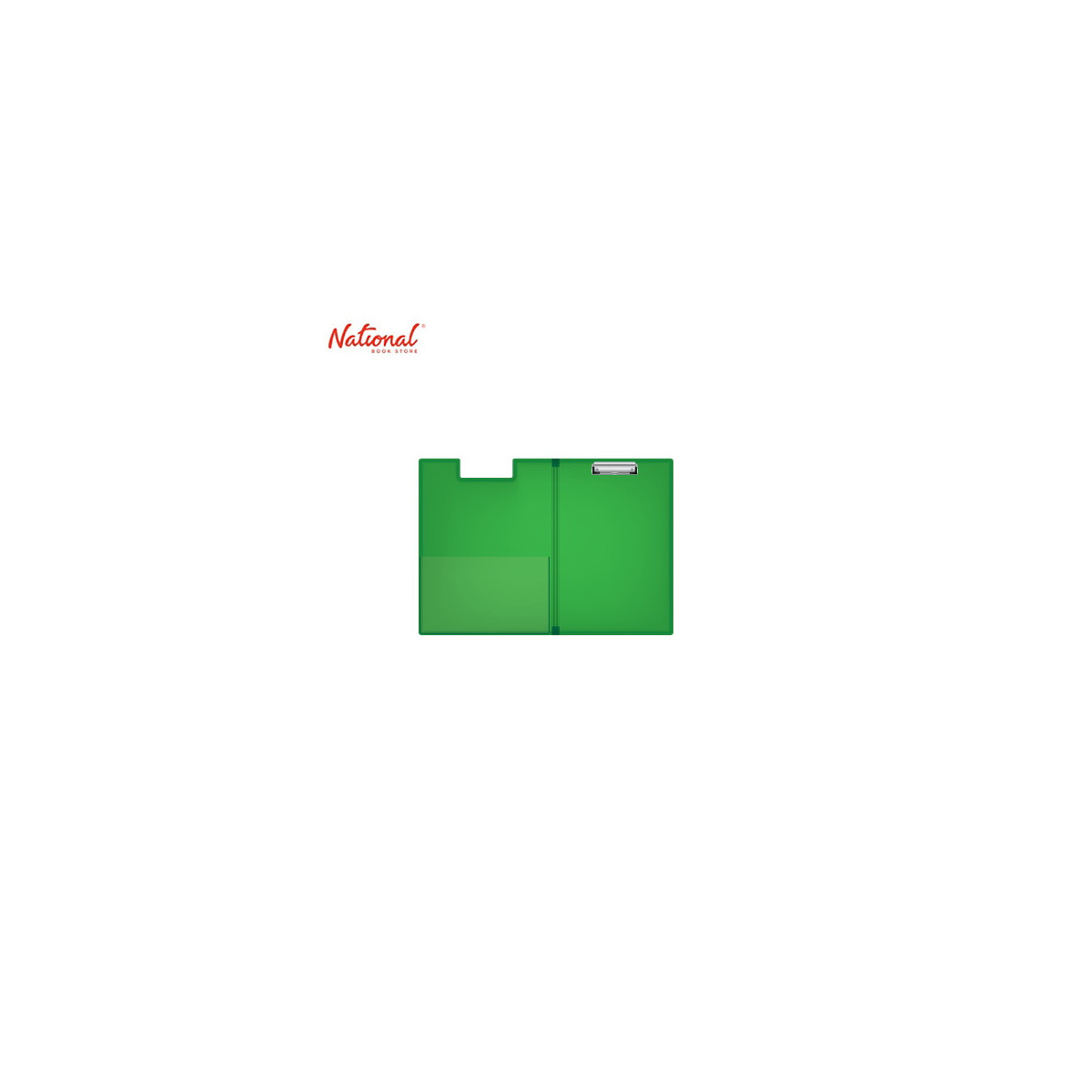 ADVENTURER CLIPBOARD CFPBA4  A4 WITH COVER, GREEN