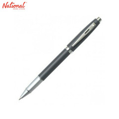 Sheaffer 100 Fine Rollerball Pen Matte Gray Medium Nickel...