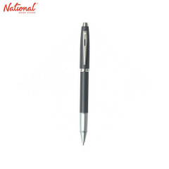Sheaffer 100 Fine Rollerball Pen Matte Gray Medium Nickel trim SF1822-605300