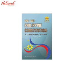 The 1987 Philippine Constitution: A Comprehensive Reviewer 2011 Trade Paperback By Joaquin Bernas