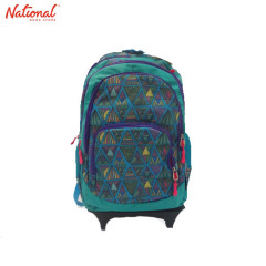 Trolley Set 3Pc Retro Triangles Lunch Bag And Pencil Case...
