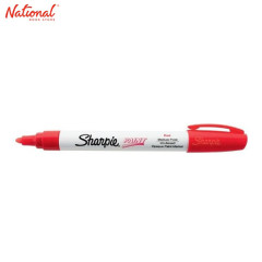 Sharpie Paint Marker Red Medium Oil Based 04016291