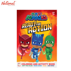 Pjmasks Ready For Action Coloring And Activity Book Ages...