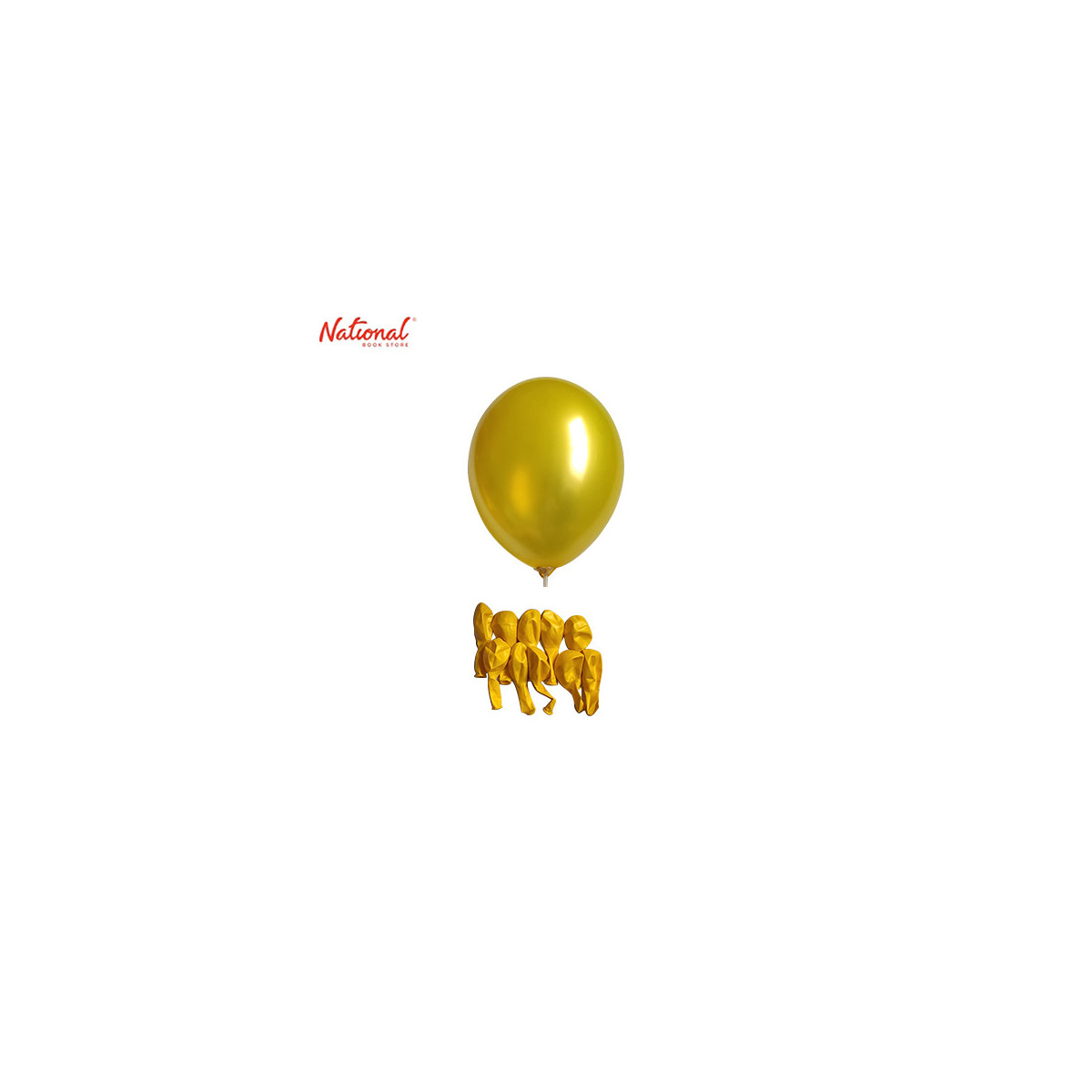 Balloon 11" 10S, Metallic Yellow