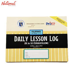 Lesson Log Daily Filipino K12