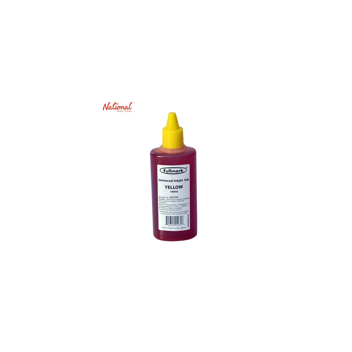Fullmark Ink Bottle Refill 100Ml Yellow Premium