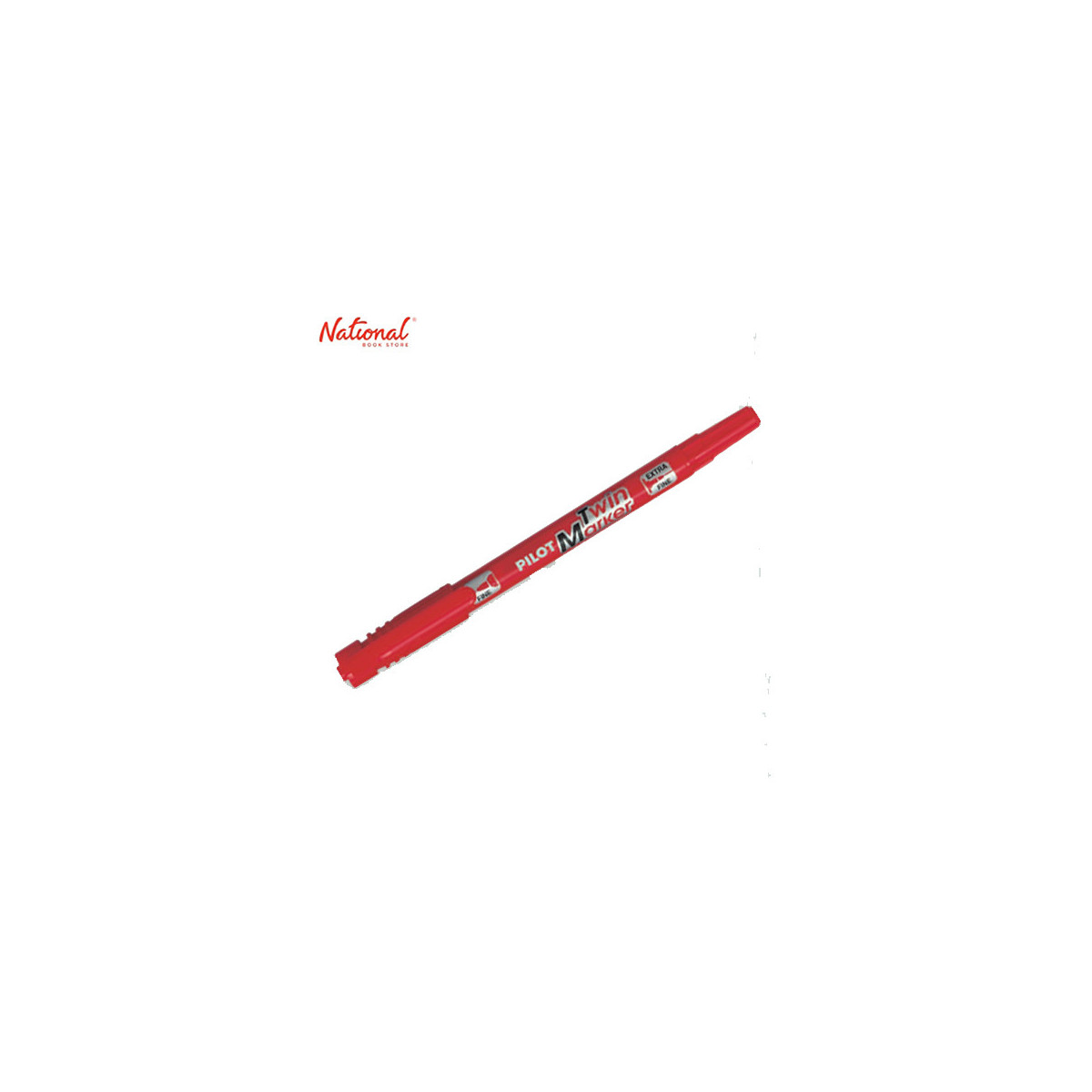 Pilot Permanent Marker Red Dual Tip Scatm