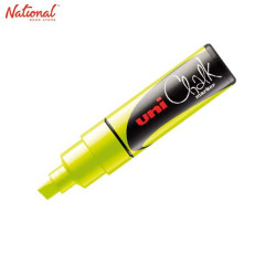 Uni Chalk Marker Yellow 8.0Mm Pwe-8K