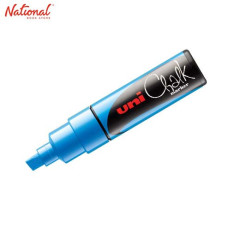 Uni Chalk Marker Light Blue 8.0Mm Pwe-8K