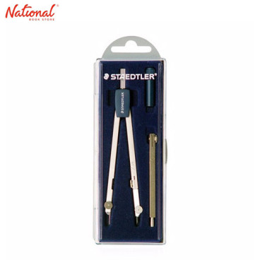 Staedtler 559 C07 ST Compass Set (Exact and Precise, Bendable Lead Leg and  Needle Shoe, Set with Brass Compass and Accessories in Flip Cover Case)