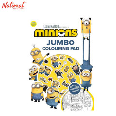 Minions Jumbo Colouring Pad Trade Paperback By Alligator...