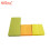 Best Buy Sticky Note Sn4 3"X3" 75 Gsm 100'S X 3 Clear Neon Notepad