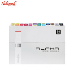 Alpha Brush Marker 36 Colors Set 116002