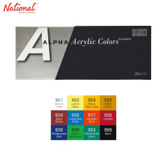 Alpha Acrylic Color 13 Colors Set 116100
