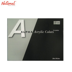 Alpha Acrylic Color 24 Colors Set 116101