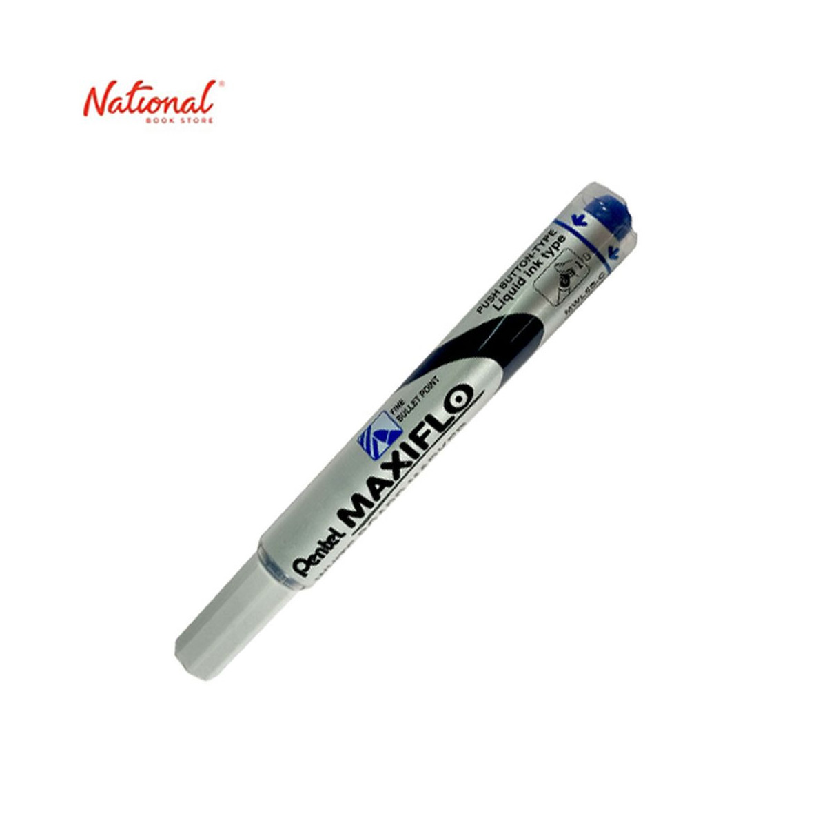 Pentel Maxiflo Whiteboard Marker Blue MWL5SAC